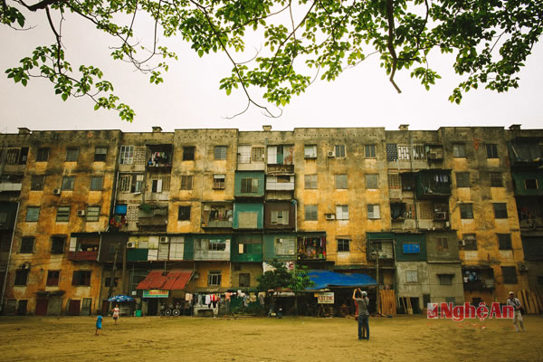 Khu nhà tập thể Quang Trung